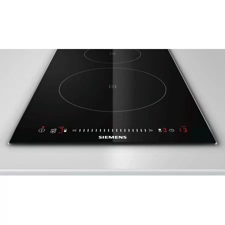 Kontrolsat - Siemens EH-375-FBB-1-E Induction Hob - 2 Zones 3700W, Black Kontrolsat - Siemens EH-375-FBB-1-E Induction Hob - 2 Zones 3700W, Black