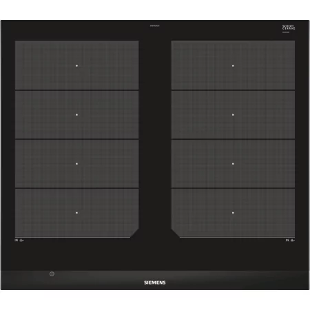Kontrolsat - Placa de Indução Siemens EX-675-LXC-1-E - 4 Zonas, 7400W, Boost, Preto/Inox