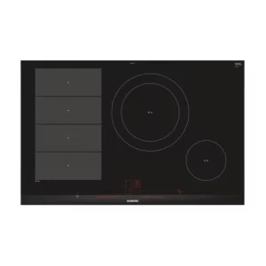 Kontrolsat - Siemens Induction Hob EX-875-LEC-1-E - 4 Zones with Boost, Black/Stainless