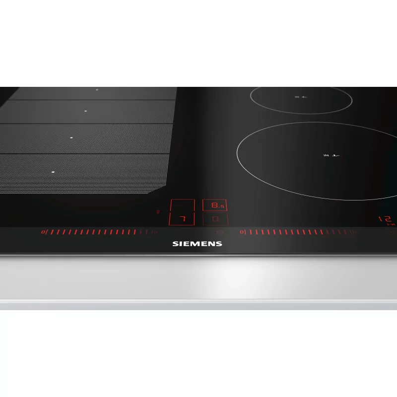 Kontrolsat - Placa de Indução SIEMENS EX-775-LEC-1-E - 4 Zonas, 7400W, Preto