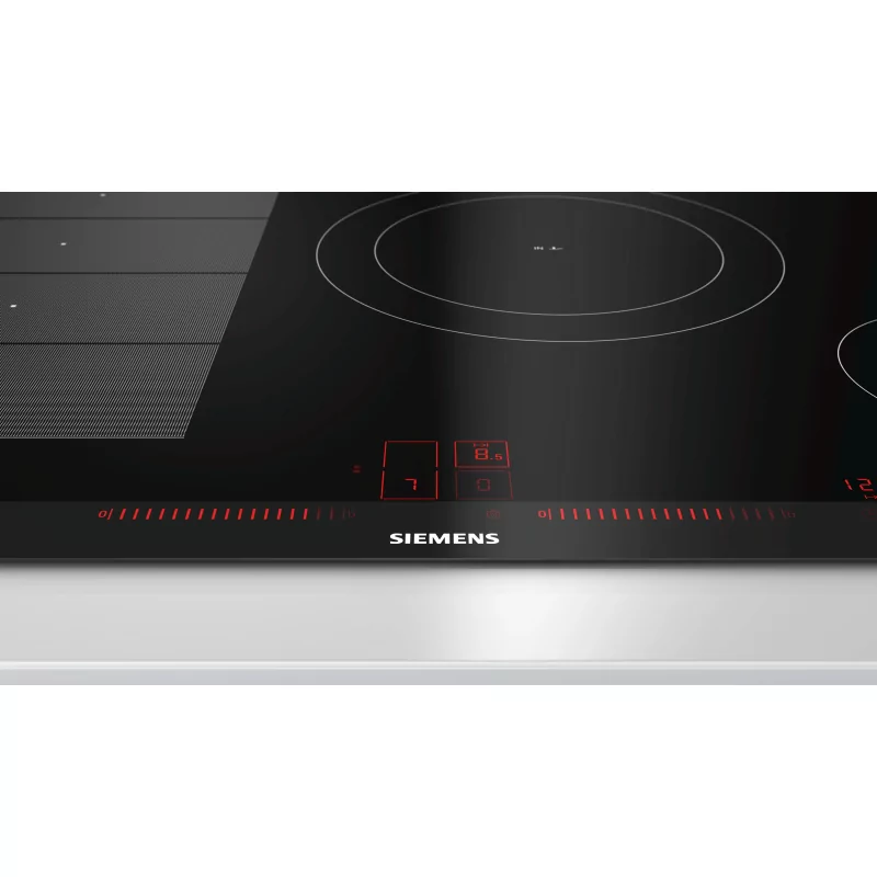 Kontrolsat - Placa de Indução Siemens EX-875-LEC-1-E - 4 Zonas com Boost, Preto/Inox