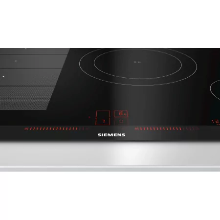 Kontrolsat - Siemens Induction Hob EX-875-LEC-1-E - 4 Zones with Boost, Black/Stainless