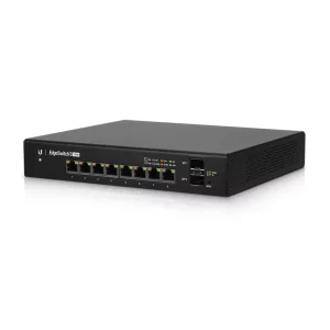 Kontrolsat - Ubiquiti Switch EdgeSwitch 8 PoE Gigabit - 8 Portas - 150W 24V - ES-8-150W