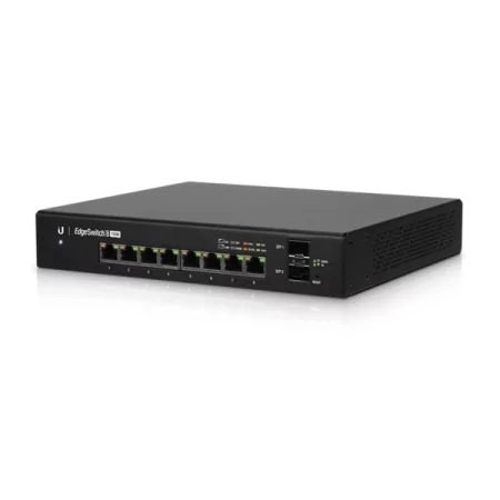 Kontrolsat - Ubiquiti Switch EdgeSwitch 8 PoE Gigabit - 8 Ports - 150W 24V - ES-8-150W