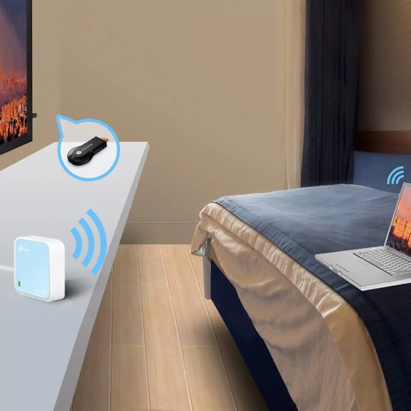 Kontrolsat - Mini Router Wireless TP-Link TL-WR802N - 300Mbps