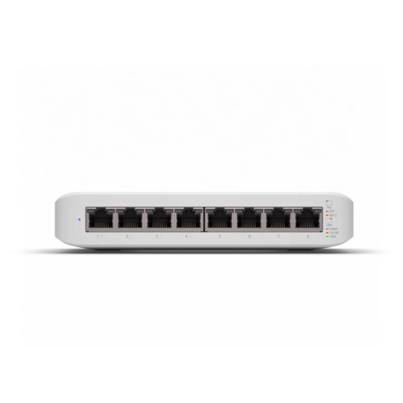 Kontrolsat - Ubiquiti Networks UniFi Switch Lite 8 PoE (Managed - L2 - Gigabit Ethernet - 4X PoE 60W) - USW-LITE-8-POE)