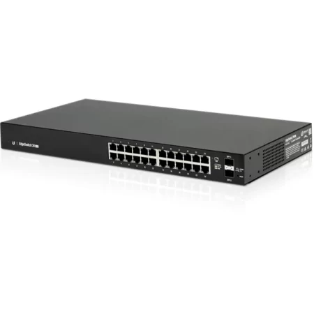 Kontrolsat - Ubiquiti Switch EdgeSwitch 24 Lite Gigabit - 24 Portas - ES-24-LITE