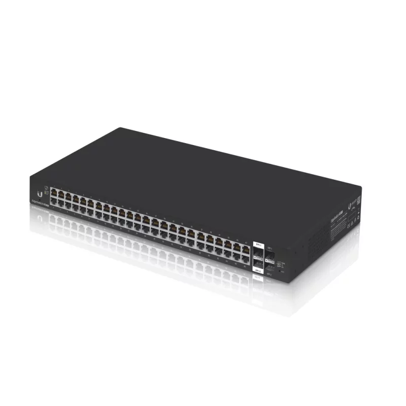 Kontrolsat - Ubiquiti Switch EdgeSwitch 48 Lite Gigabit - 48 Portas - ES-48-LITE Kontrolsat - Ubiquiti Switch EdgeSwitch 48 Lite Gigabit - 48 Portas - ES-48-LITE