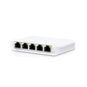 Kontrolsat - Switch Flex Mini - 5 Portas RJ45 - 1 Entrada PoE 802.3af