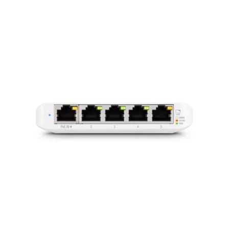 Kontrolsat - Switch Flex Mini - 5 Portas RJ45 - 1 Entrada PoE 802.3af