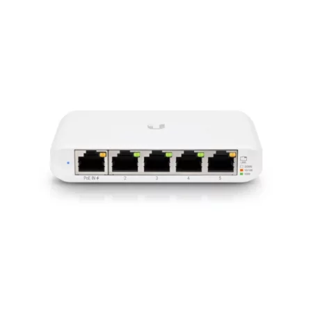 Kontrolsat - Switch Flex Mini - 5 Portas RJ45 - 1 Entrada PoE 802.3af