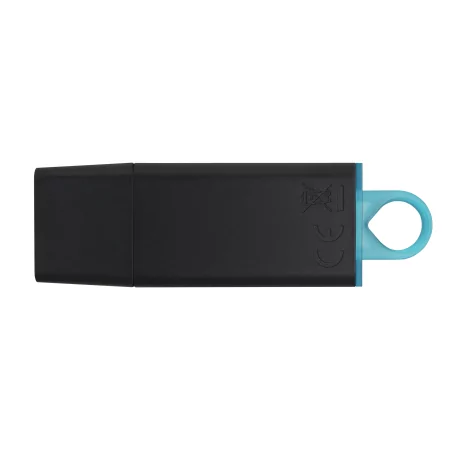 Kontrolsat - Pendrive 64gb Usb 3.2 Kingston Dt Exodia Preto / Turquesa