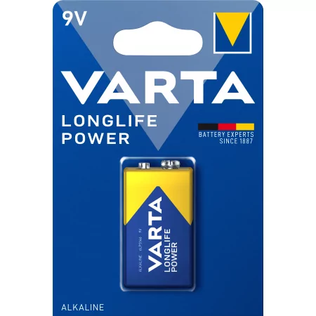 Kontrolsat - Pilha Alcalina Varta 6LR61 - 9V