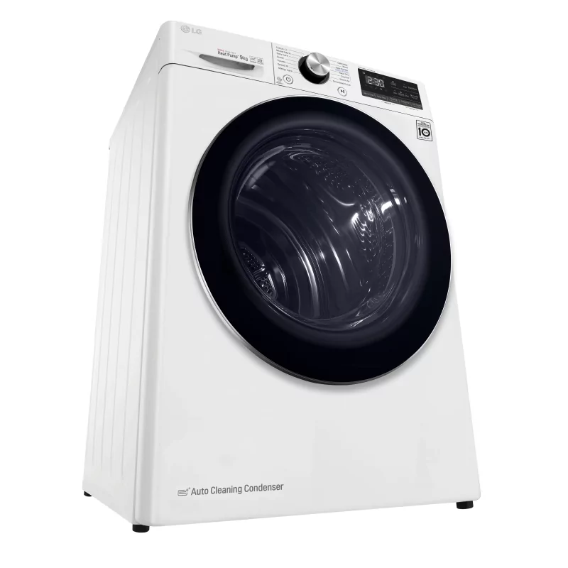 Kontrolsat - Máquina de Secar Roupa LG - 9 Kg - Bomba de Calor - RC90V9AV2W