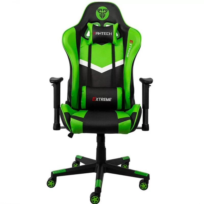 Silla Gaming Fantech Extreme Verde V6005 GC180G Silla Gaming Fantech Extreme Verde V6005 GC180G
