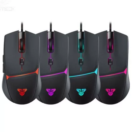 Ratón Gaming Fantech Crypto VX7 (8000 DPI - USB - Negro)