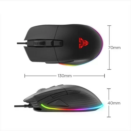 Rato Gaming Fantech Hero UX1 (16000 DPI - USB - Preto)