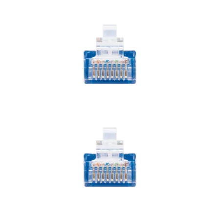 Kontrolsat - Network Cable RJ45 UTP CAT6 50cm - Nanocable -10.20.0400-bl - Blue