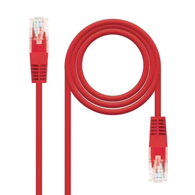 Kontrolsat - Cabo de Rede RJ45 - CAT6 UTP - 50cm Vermelho Kontrolsat - Cabo de Rede RJ45 - CAT6 UTP - 50cm Vermelho