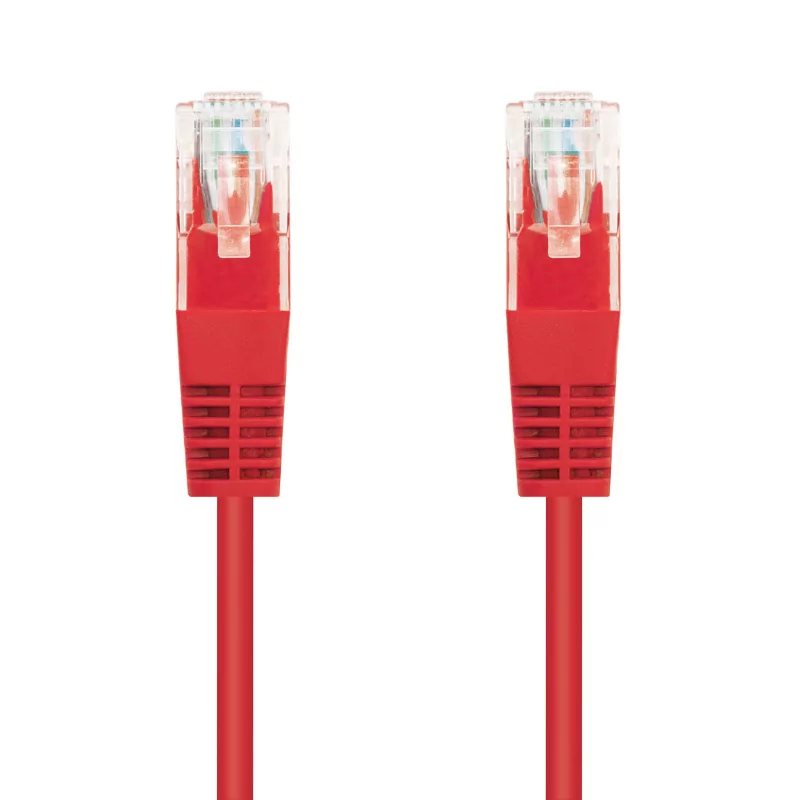 Kontrolsat - Cabo de Rede RJ45 - CAT6 UTP - 50cm&nbsp;Vermelho
