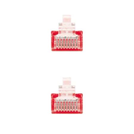 Kontrolsat - Cabo de Rede RJ45 - CAT6 UTP - 50cm Vermelho Kontrolsat - Cabo de Rede RJ45 - CAT6 UTP - 50cm Vermelho