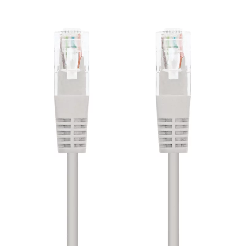 Kontrolsat - Cabo de Rede RJ45 - CAT6 UTP - 25cm Cinza