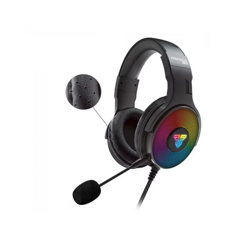 Fantech Fusion HG22 Headset - 7.1 Surround Sound RGB, Black