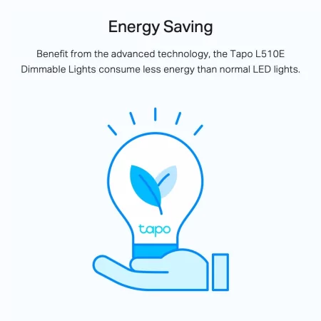 Kontrolsat - Lâmpada Inteligente Tapo L510E 2700K Wireless Smart Light Bulb - TP-Link - (2 Pack)
