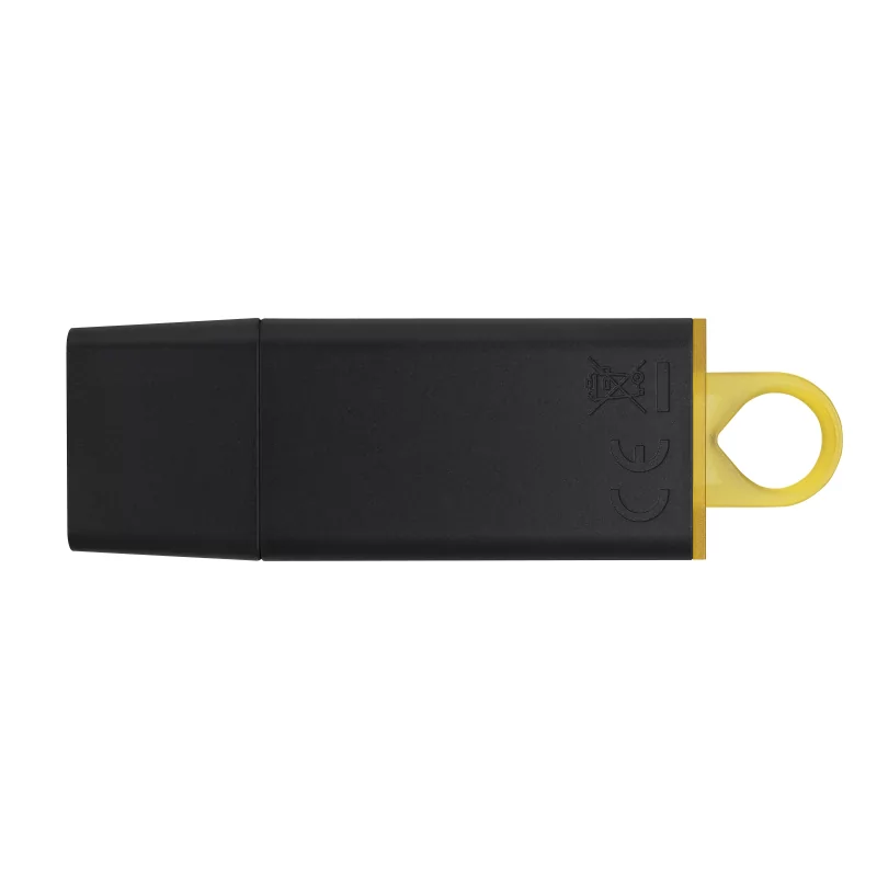 Kontrolsat - Pendrive 128gb Usb 3.2 Kingston Dt Exodia Preto / Amarelo
