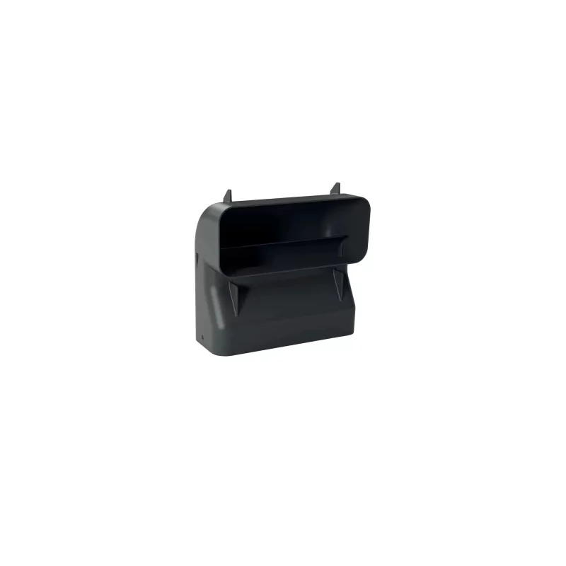 Kontrolsat - SIEMENS Air Duct Tube HZ9VDSB4 - 90º Vertical Bend (60cm), Black