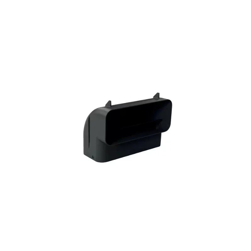 Kontrolsat - SIEMENS Vertical 90° Curve HZ-9-VDSB-3 - Perfect Connection, Black