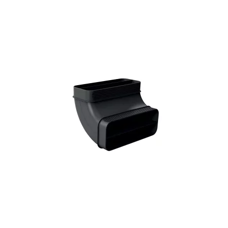 Kontrolsat - SIEMENS Flat Duct 90° Vertical Elbow HZ9VDSB2 - 70cm, Black