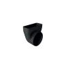 Kontrolsat - SIEMENS Round-Flat Tube Adapter 90° Curve HZ9VDSI1 - Versatile Connection, Black