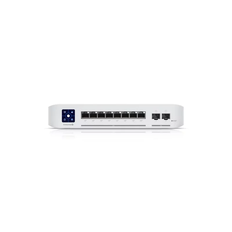 Kontrolsat - Ubiquiti Switch Enterprise 8 POE 120W / 10 Portas SFP+ - Gerenciável Branco Kontrolsat - Ubiquiti Switch Enterprise 8 POE 120W / 10 Portas SFP+ - Gerenciável Branco