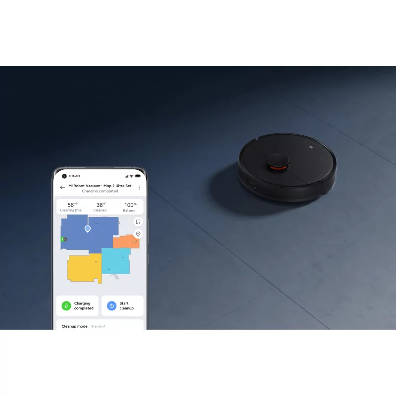 Kontrolsat - Xiaomi Aspirador Mi Robot Vacuum Mop 2 - Ultra Black - BHR5195EU