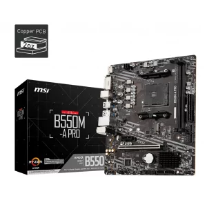 Kontrolsat - Pb Msi Am4 B550m-a Pro M-atx/2xddr4/4xsata6/4xusb 2.0+2xusb ...
