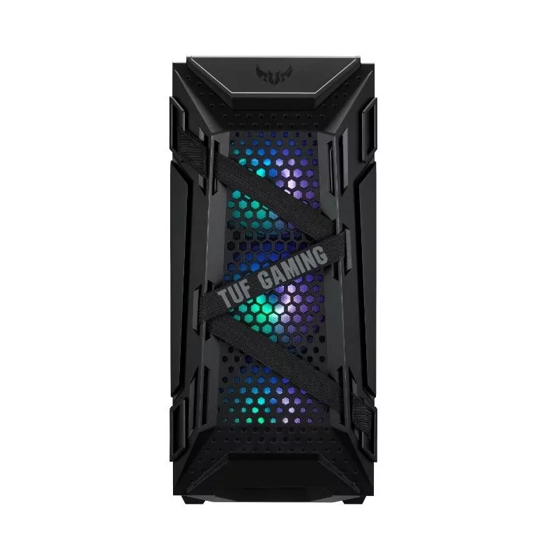 Kontrolsat - Torre Atx Asus Tuf Gaming Gt301 Preto Cristal Cheio Corpo J?...