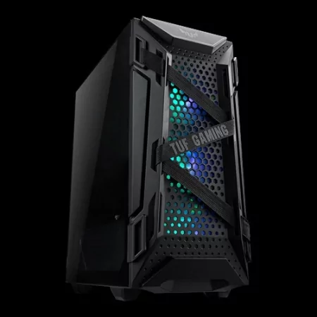 Kontrolsat - Torre Atx Asus Tuf Gaming Gt301 Preto Cristal Cheio Corpo J?...