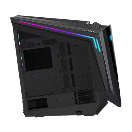 Kontrolsat - Caixa Extended-ATX Gigabyte Aorus C700 Glass Preta - GB-AC700G