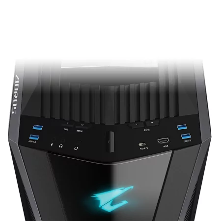 Kontrolsat - Caixa Extended-ATX Gigabyte Aorus C700 Glass Preta - GB-AC700G