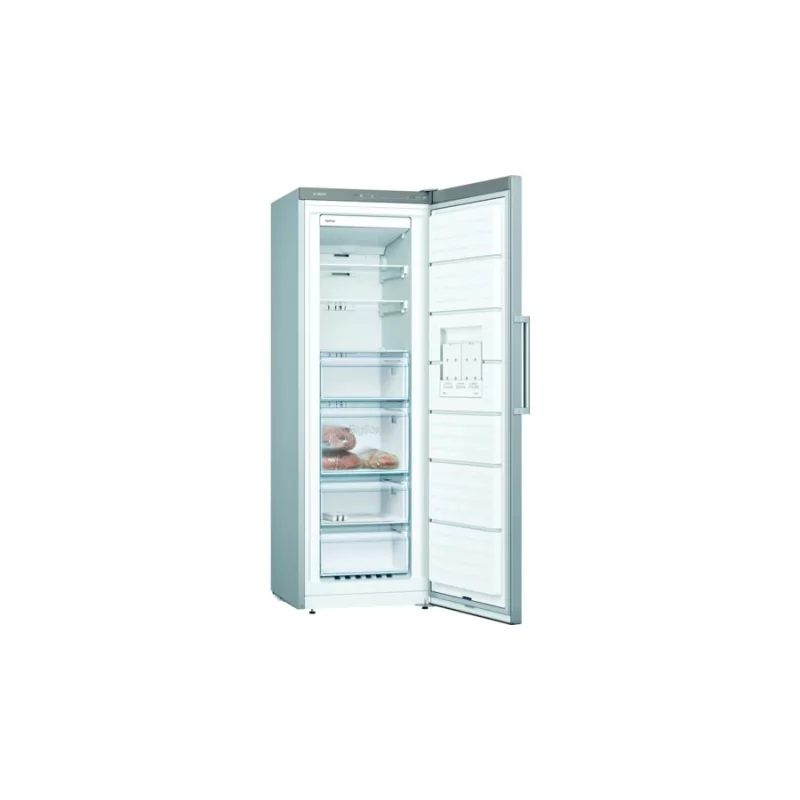 Kontrolsat - Bosch Vertical Freezer - 246L - Stainless Steel - GSN33VLEP (Series 4)