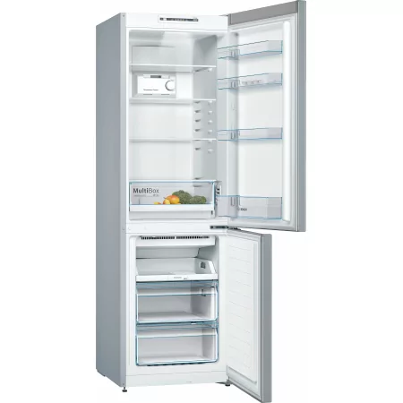 Kontrolsat - Bosch KGN36NLEA Fridge Freezer (305L - Class E - Inox) Kontrolsat - Bosch KGN36NLEA Fridge Freezer (305L - Class E - Inox)
