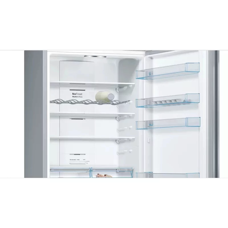 Kontrolsat - Combinado Bosch KGN49XIEA (438L - Classe E - Inox)