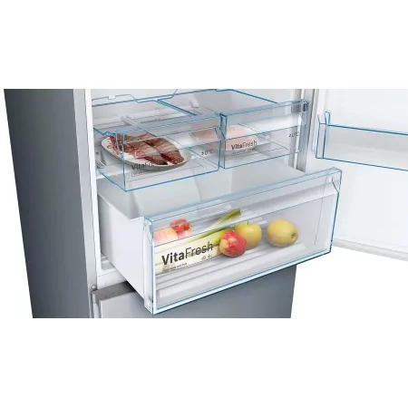 Kontrolsat - Combinado Bosch KGN49XIEA (438L - Classe E - Inox)