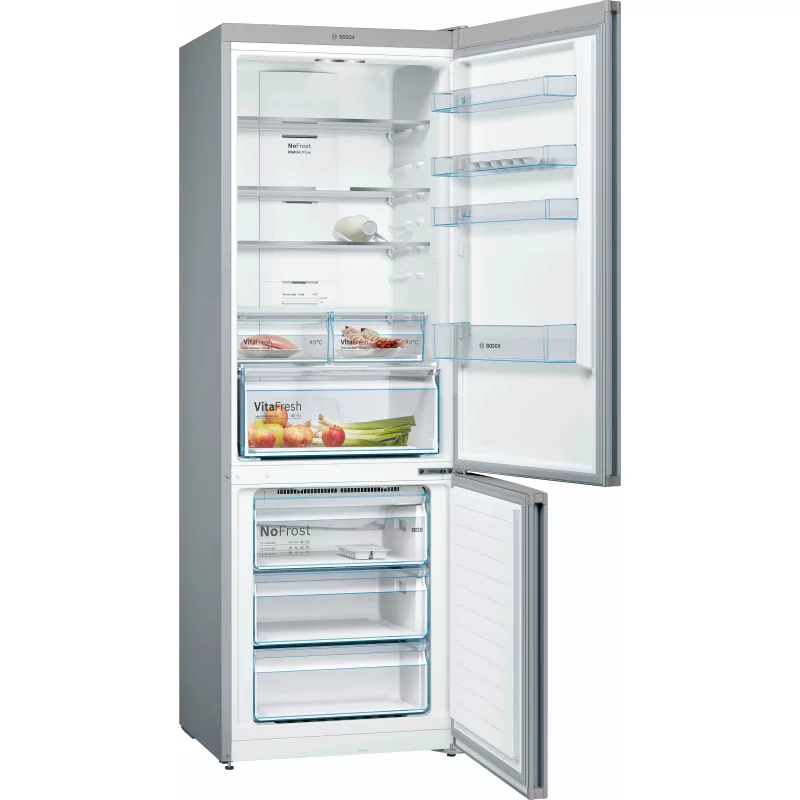 Kontrolsat - Bosch KGN49XLEA Fridge Freezer (438L - Class E - Inox)