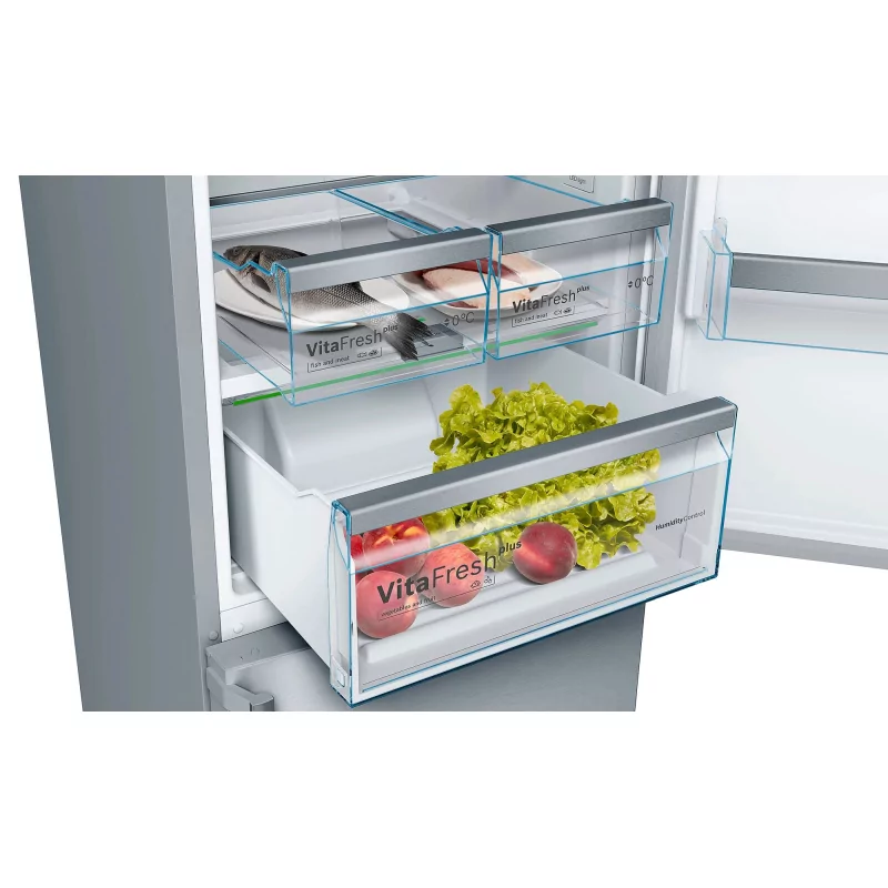 Kontrolsat - Combinado Bosch KGN39HIEP (368L - Classe E - Inox)