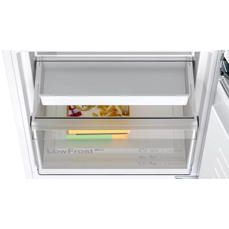 Kontrolsat - Frigorífico Combinado de Encastre Bosch - 267L - Branco - KIV86VSE0 (Série 4)