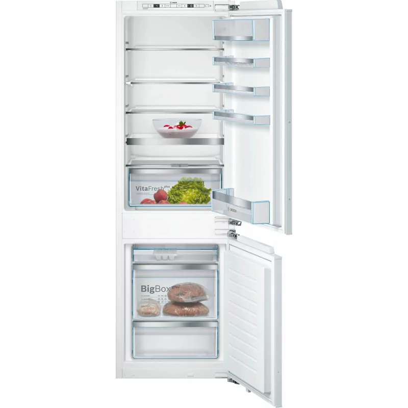 Kontrolsat - Frigorífico Combinado de Encastre Bosch - 272L - Branco - KIS86AFE0 (Série 6) Kontrolsat - Frigorífico Combinado de Encastre Bosch - 272L - Branco - KIS86AFE0 (Série 6)
