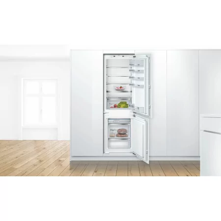 Kontrolsat - Frigorífico Combinado de Encastre Bosch - 272L - Branco - KIS86AFE0 (Série 6) Kontrolsat - Frigorífico Combinado de Encastre Bosch - 272L - Branco - KIS86AFE0 (Série 6)