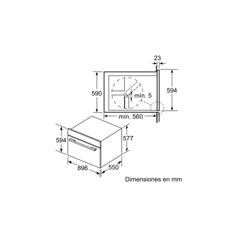 Kontrolsat - Forno Bosch - VBD5780S0 (Série 6)